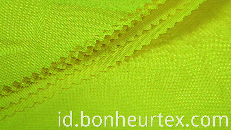 High vis stretch fabric